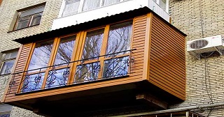 Внешняя отделка балкона Балашов цена от 1046 руб. м/2.